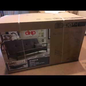 Brand new black futon